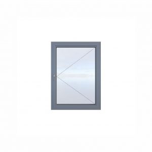 Aluminium pivot window